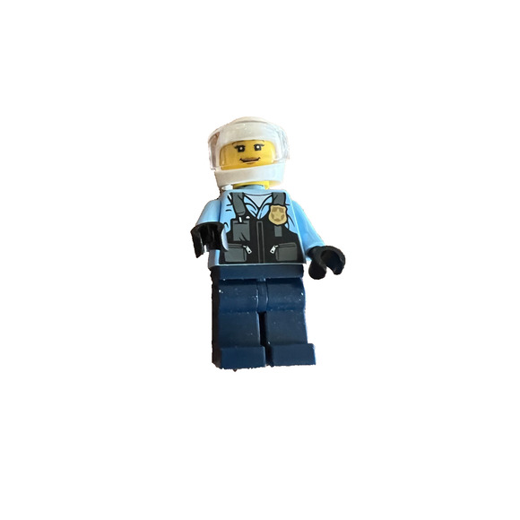 2023 Lego Female Police City Motorcyclist Town cty1557 Minifigure - Picture 1 of 2